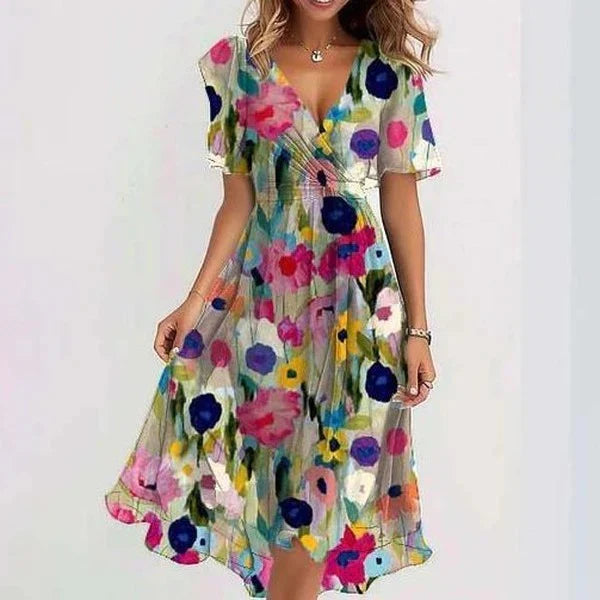 Arlina – Mühelos Elegantes Chiffon-Kleid